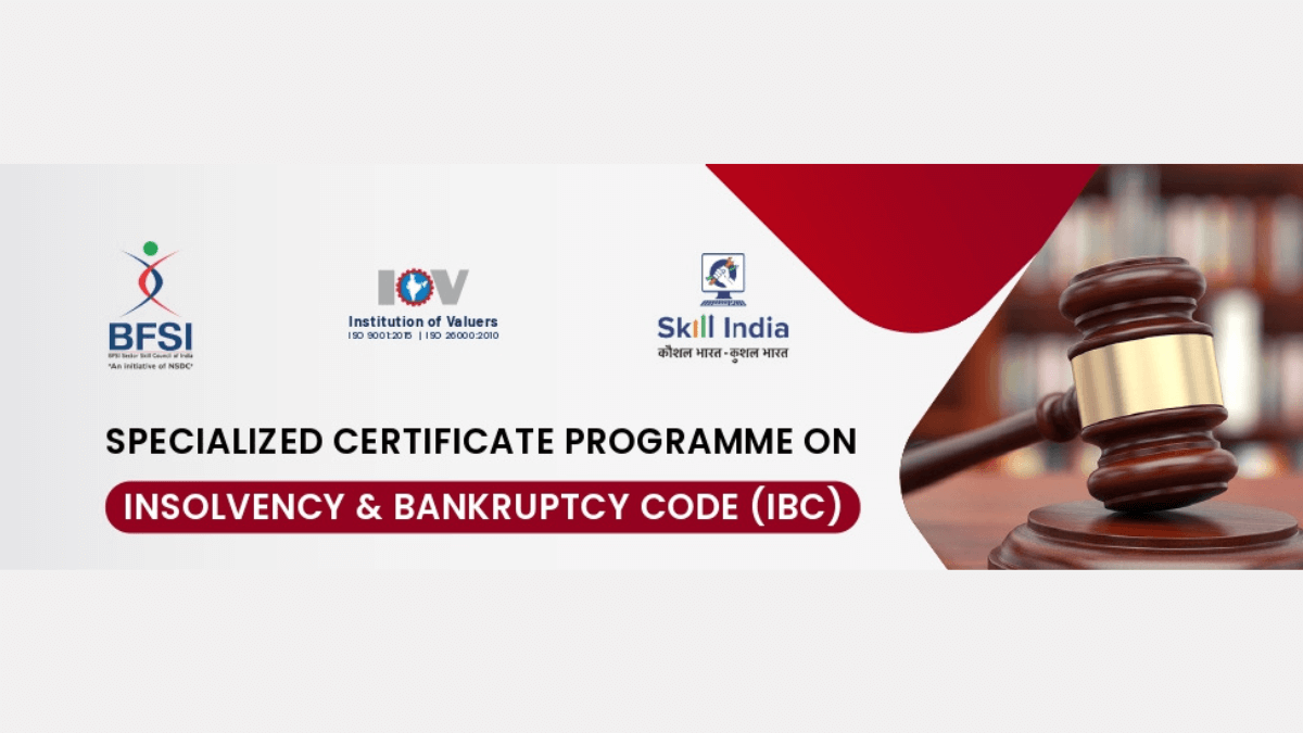 Specialised Certificate Programme On IBC (Insolvency & Bankruptcy Code)