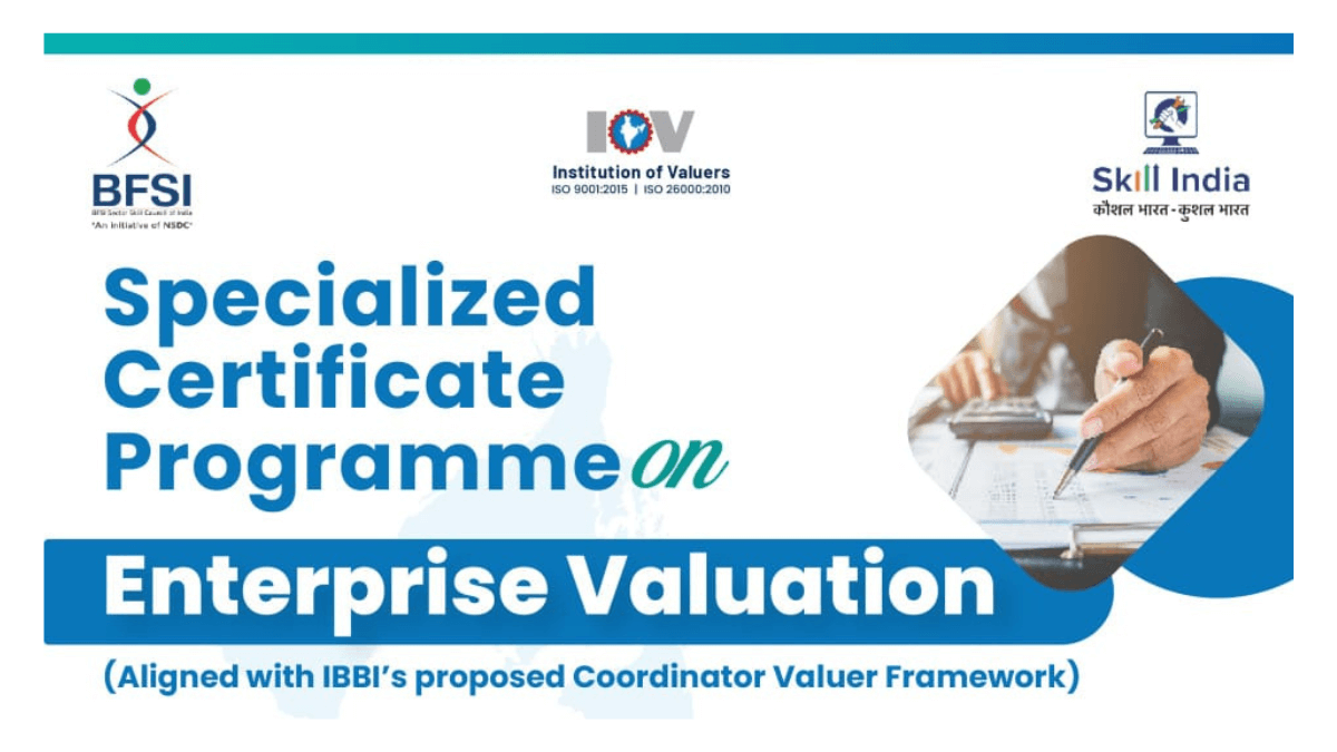 Specialised Certificate Programme on Enterprise Valuation