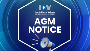 56th Annual General Meeting Notice of Institution of Valuers